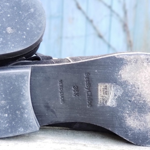 See by Chloe black suede booties - Picture 6 of 7